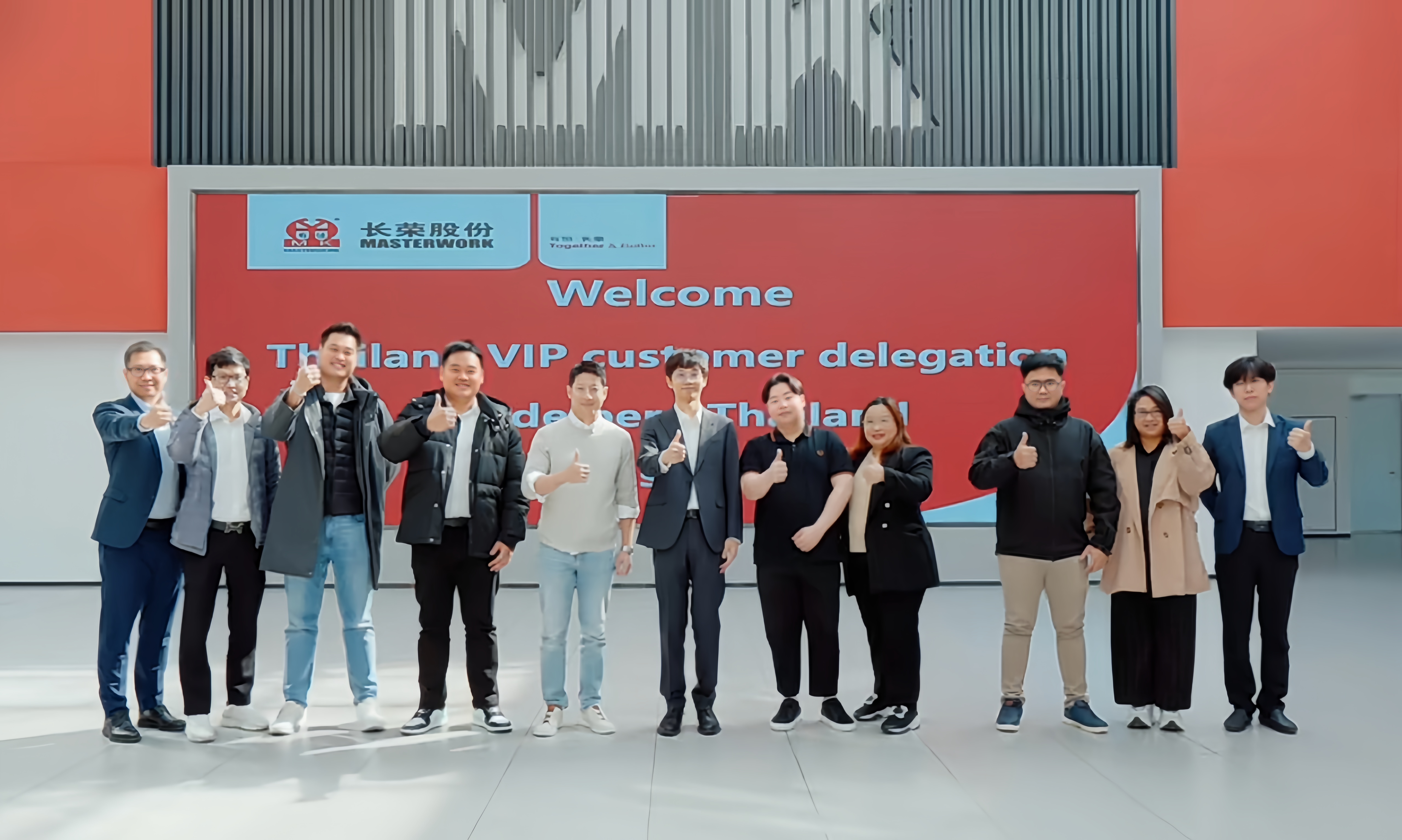 海德堡泰國客戶團打卡長榮集團，擴大“國際朋友圈”